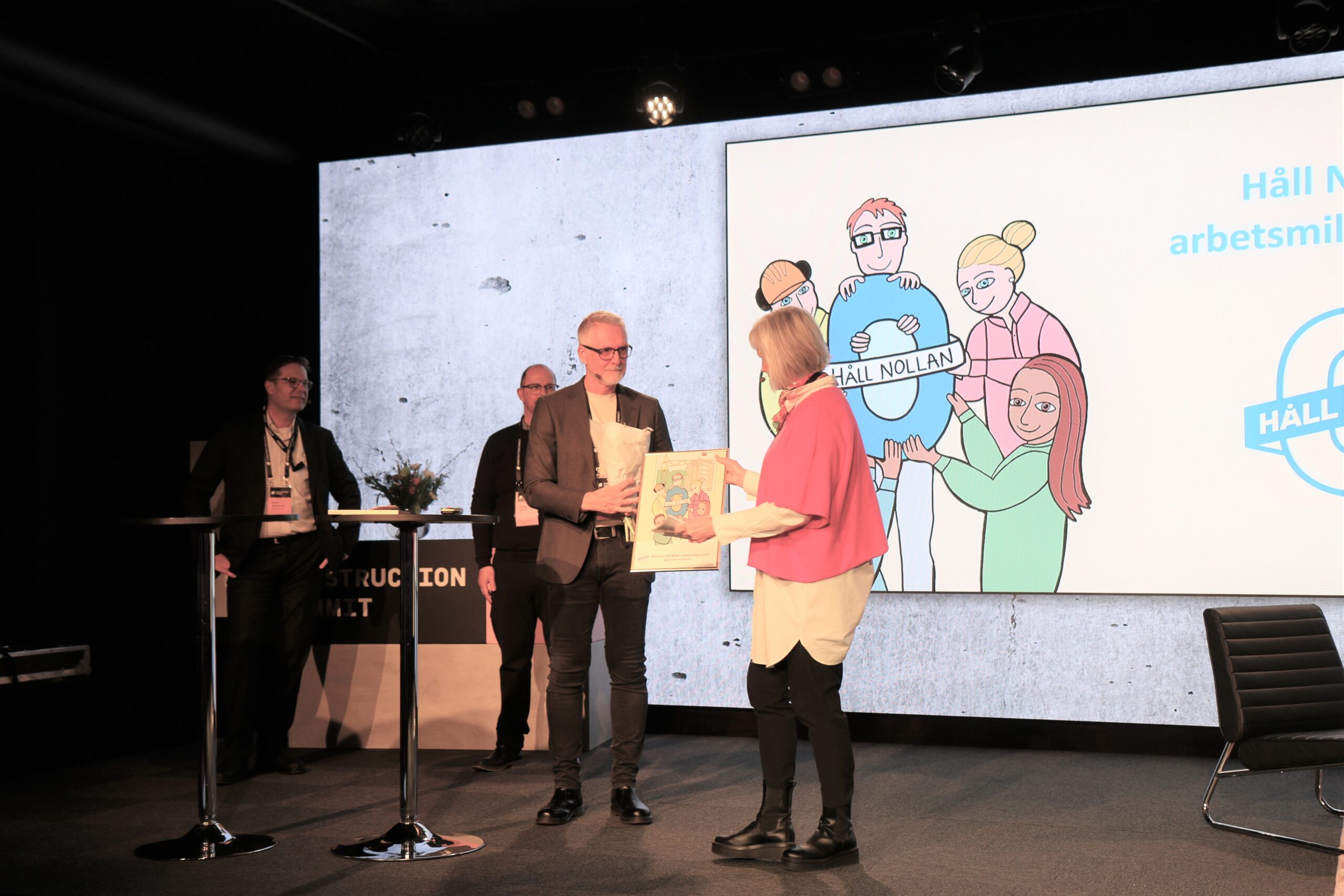 Skanska knep Håll Nollans arbetsmiljöpris 2023