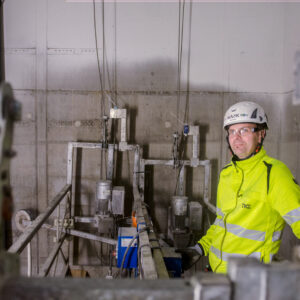 Teknik som förenklar hissmonteringen