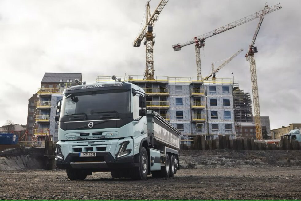 Veidekke bygger åt Volvo Lastvagnar i Lundby. Foto: Volvo Lastvagnar