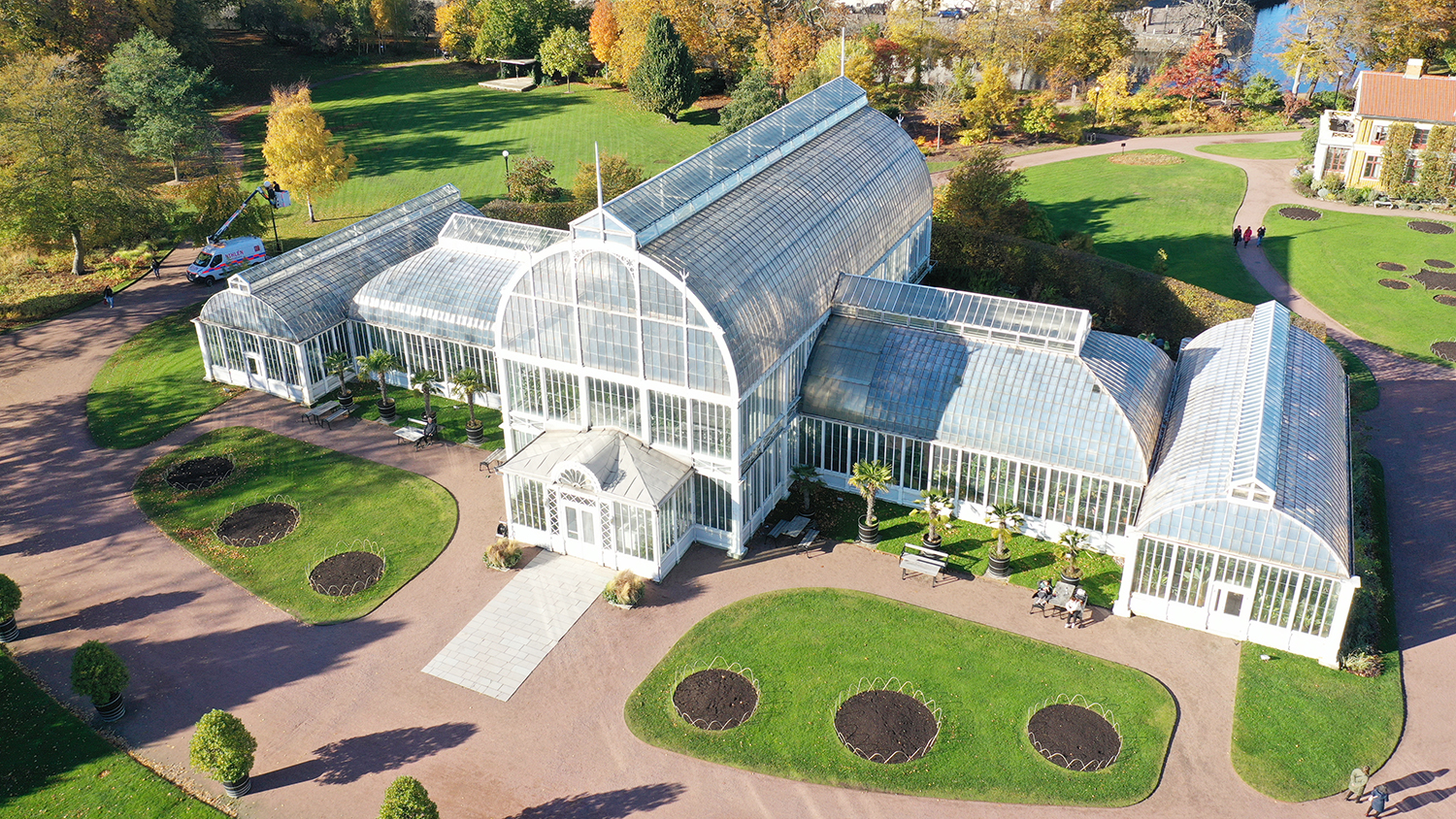 Ikoniskt växthus restaureras för 98 miljoner