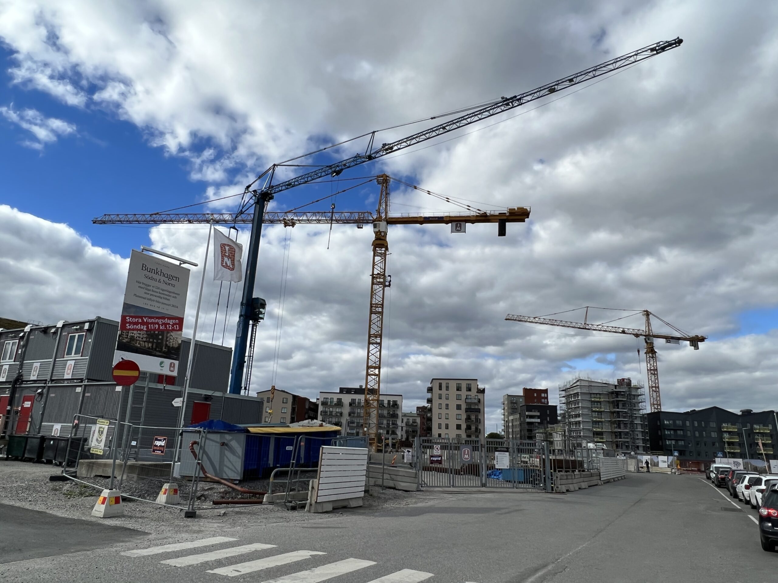 Fördjupad nedgång i byggandet