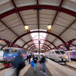 Jubileum för tågstationer i limträ