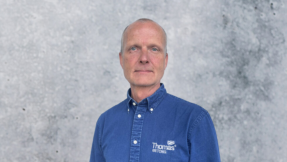 Staffan Larsson är ny försäljningschef för affärsområde prefab hos Thomas Betong
