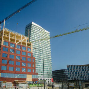 Världsunika Fyrtornet spirar bland plåt och glas