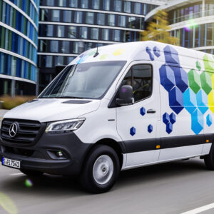 Moderna batterier ger nya eSprintern ett lyft