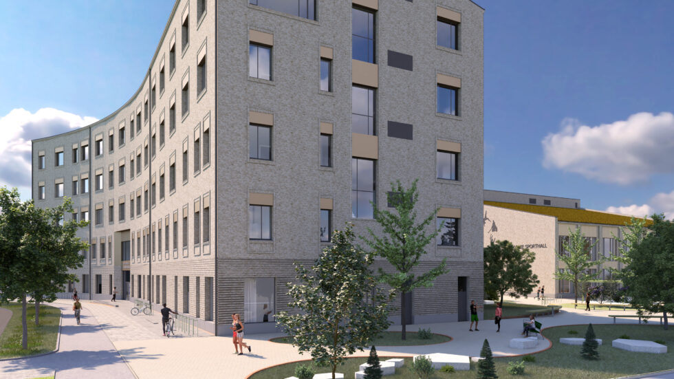 den nya högstadieskolan som ska byggas i Hyllievång ska heta Alléskolan.