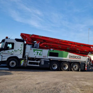 Ny betongpump bidrar till klimatmål