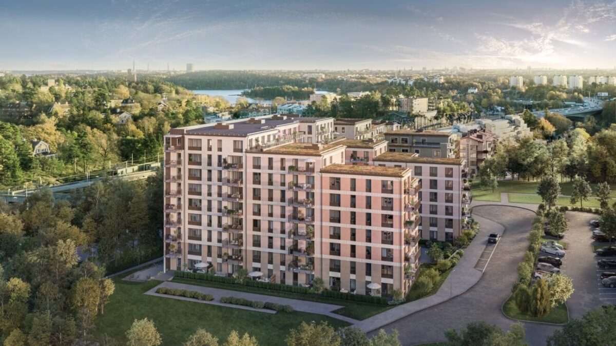 Invernesshöjden 2 i Danderyd. Källa Aros Bostad