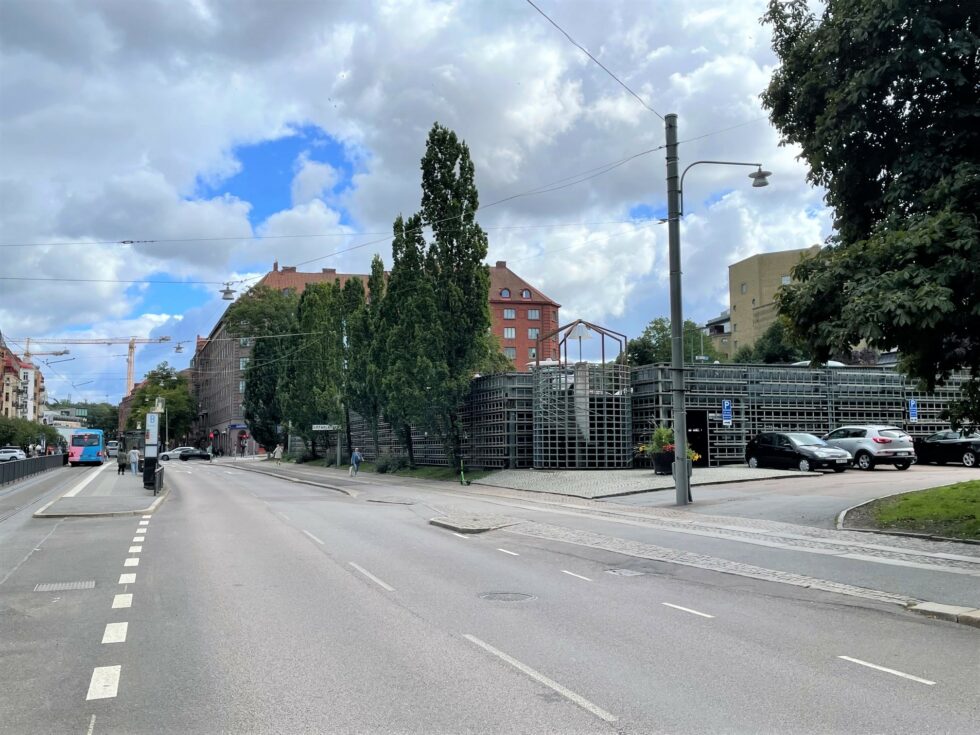 Den så kallade Cirkustomten är belägen i korsningen Södra Vägen och Berzeliigatan i Göteborg och består i dag av ett P-hus. Foto: Henrik Ekberg