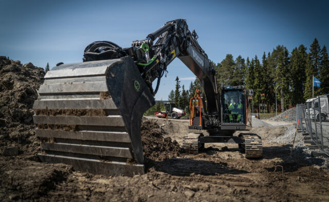 Eldrivna maskiner i pilotprojekt