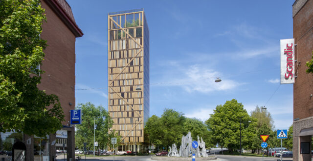 Miljardärens plan: Världens högsta träbyggnad i Karlstad