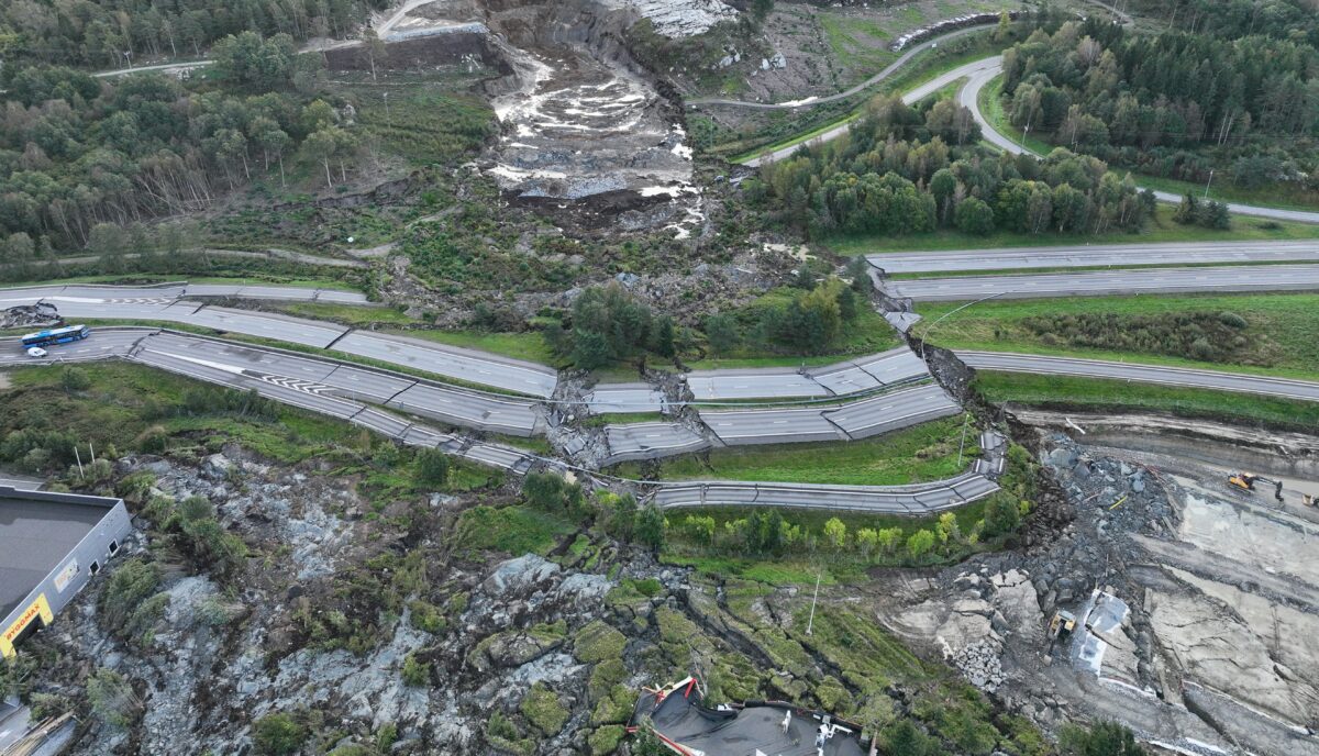 E6 i Stenungsund kommer att öppnas upp redan i sommar. Foto: Trafikverket