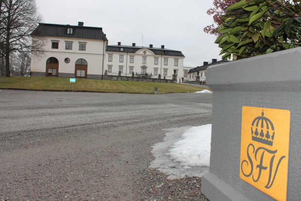 Rosersberg slott där en av de misstänkta i korruptionshärvan kring SFV bodde. Foto: Susanne Bengtsson