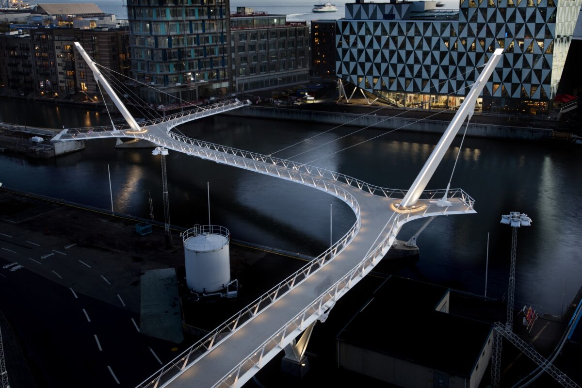 Varvsbron i Helsingborg.