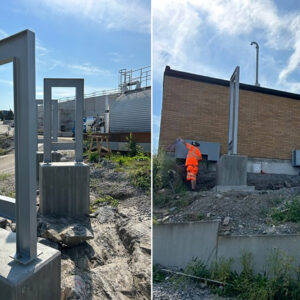 Från rivningsprojekt till nya reningsverket