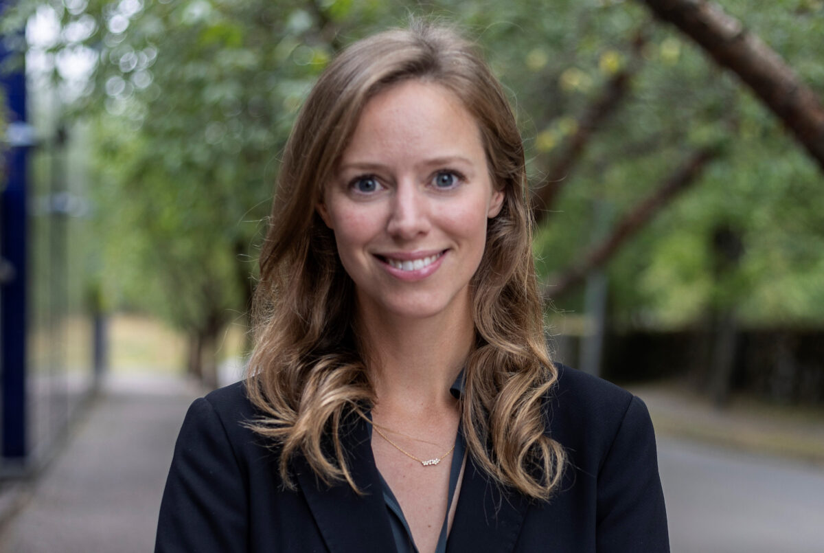 Anna Öberg, senior rådgivare på Business Finland och arrangör,