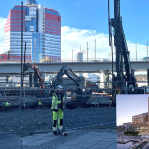 Får fortsätta byggleda prestigebygget