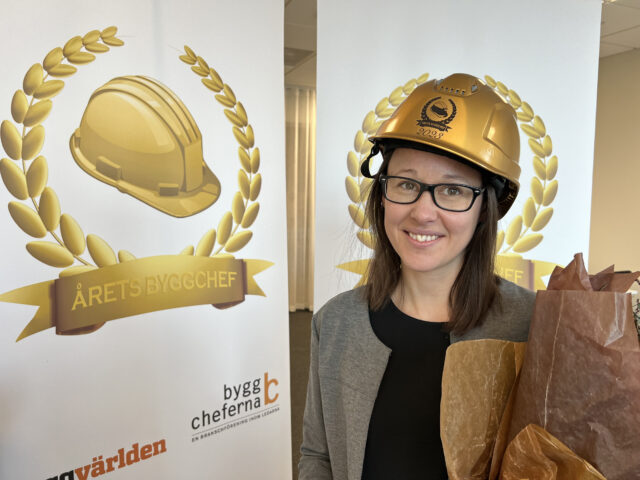 Hon är Årets Byggchef 2023