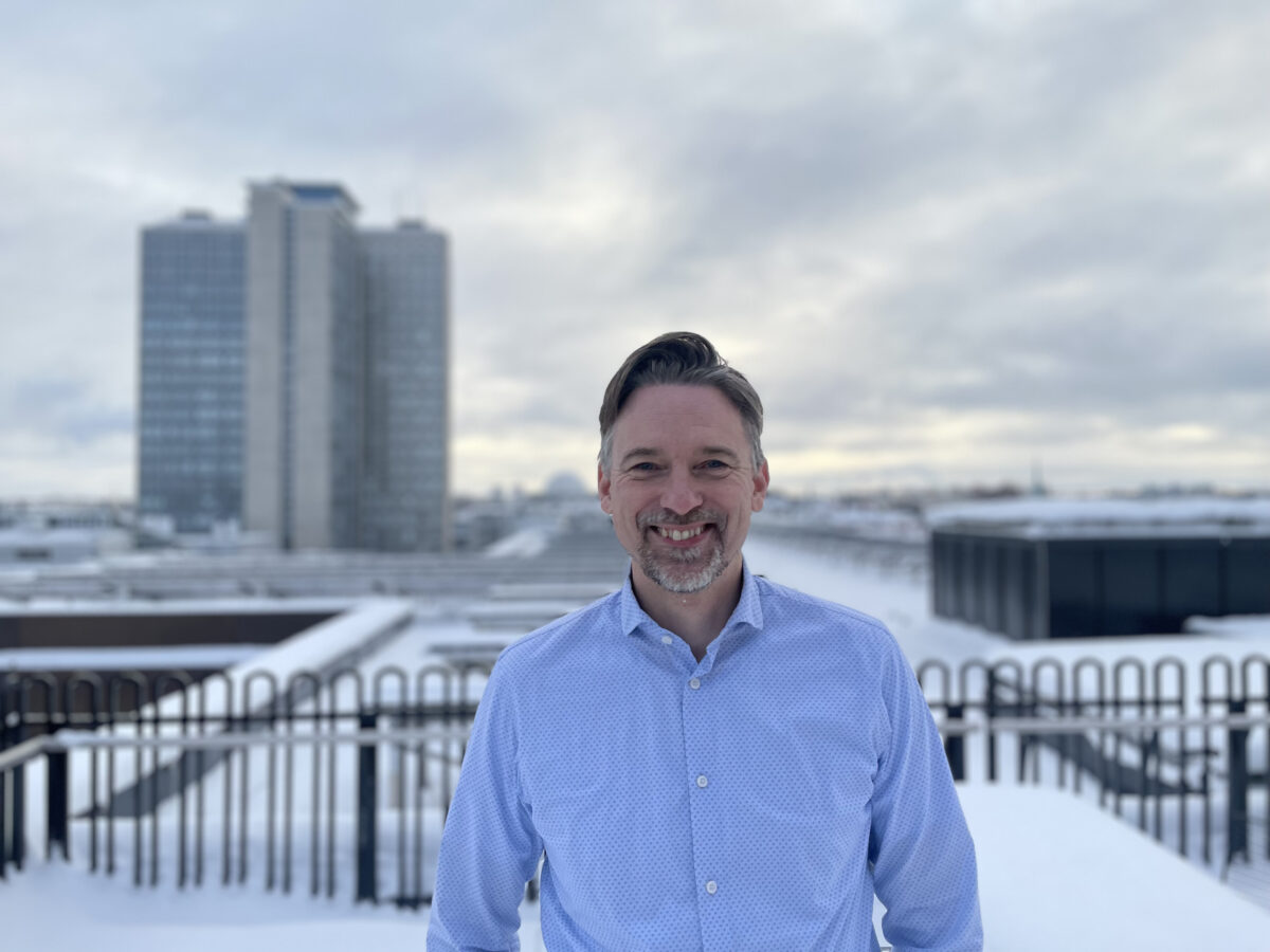 David Larsson började på Tyréns 1 december 2023