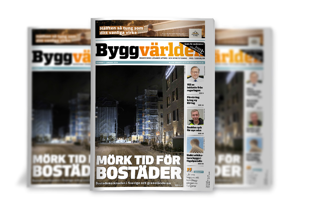 Läs senaste numret av Byggvärlden