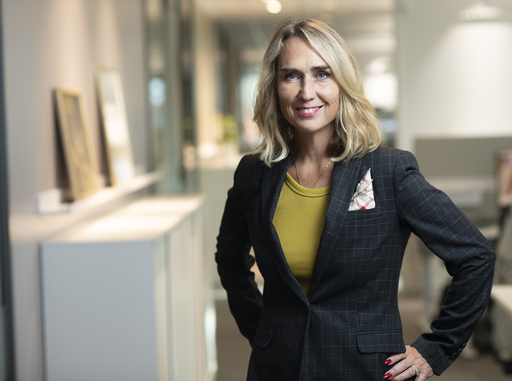 Hon blir tillförordnad vd för Projektengagemang