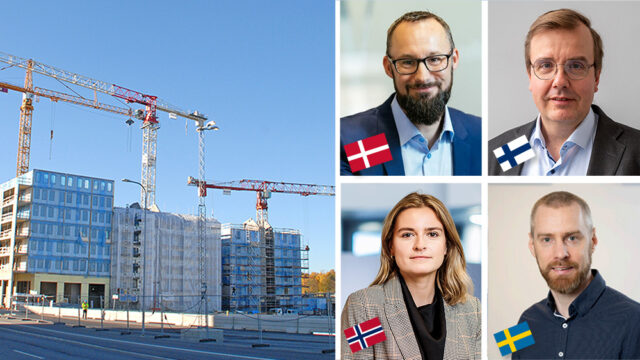 Byggkrisen: Grannländerna bättre rustade än Sverige