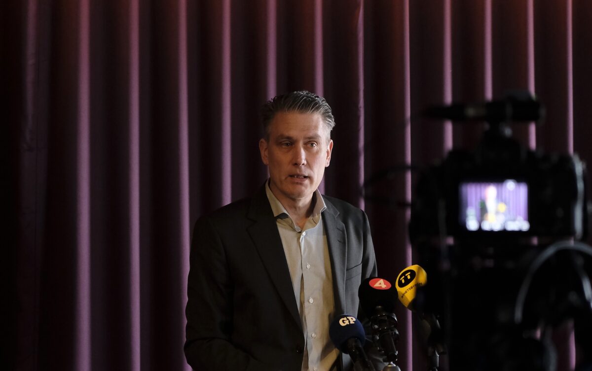 Niklas Sparv, ansvarig för NCC:s byggverksamhet i Sverige. Foto: Henrik Ekberg