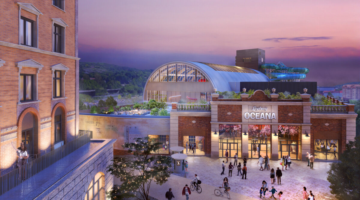 Ambitionen finns att bygga upp Oceana igen. Bild: Liseberg/Quarry Fold Studio