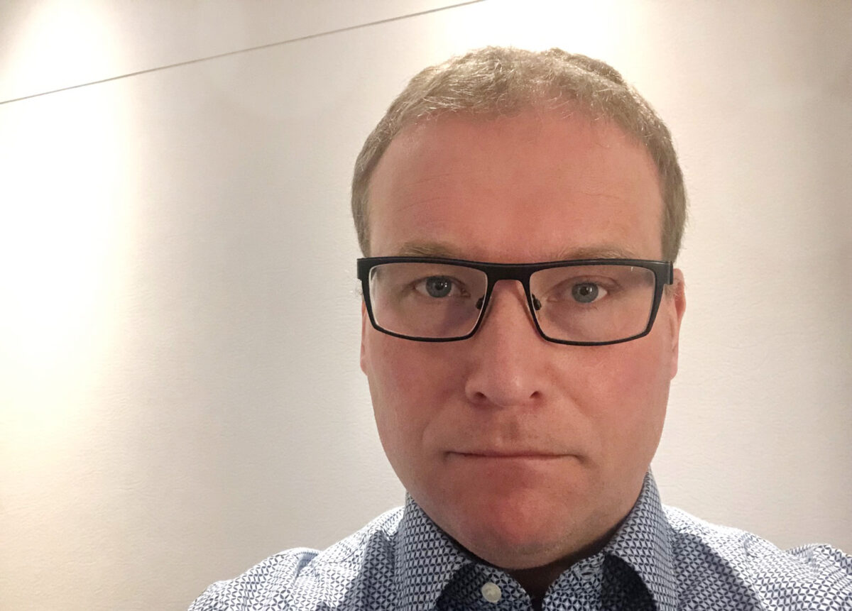 Mikael Bergström, kontaktperson på föreningen Trästad.
