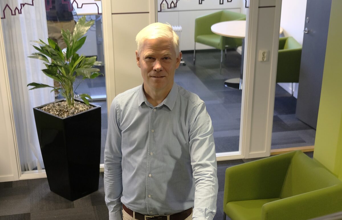 Christian Wieland, vd för Vestia. Foto: Henrik Ekberg