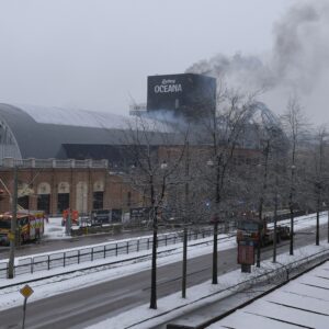 Storbrand vid NCC:s miljardprojekt i Göteborg