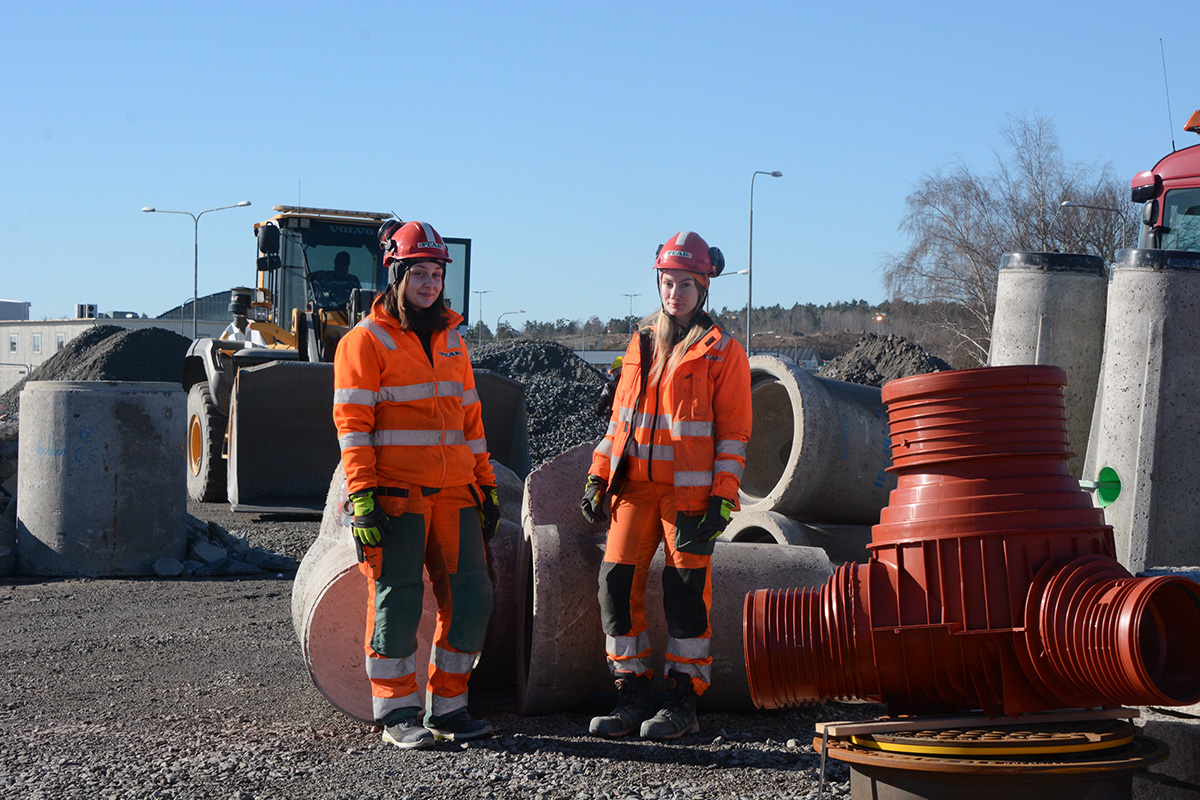 Byggåret lockar fler tjejer till branschen