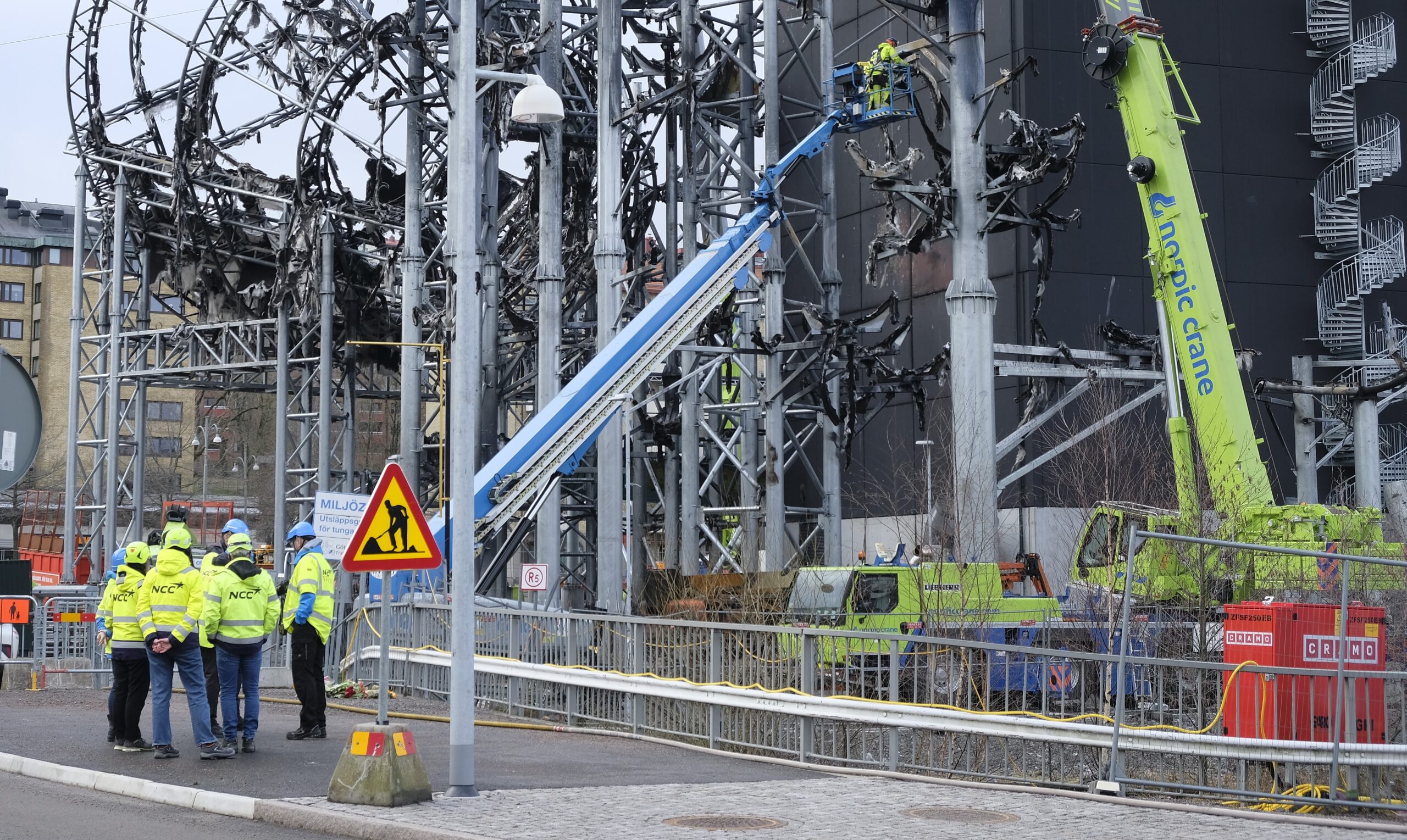 NCC påbörjar rivningsarbetet vid Oceana
