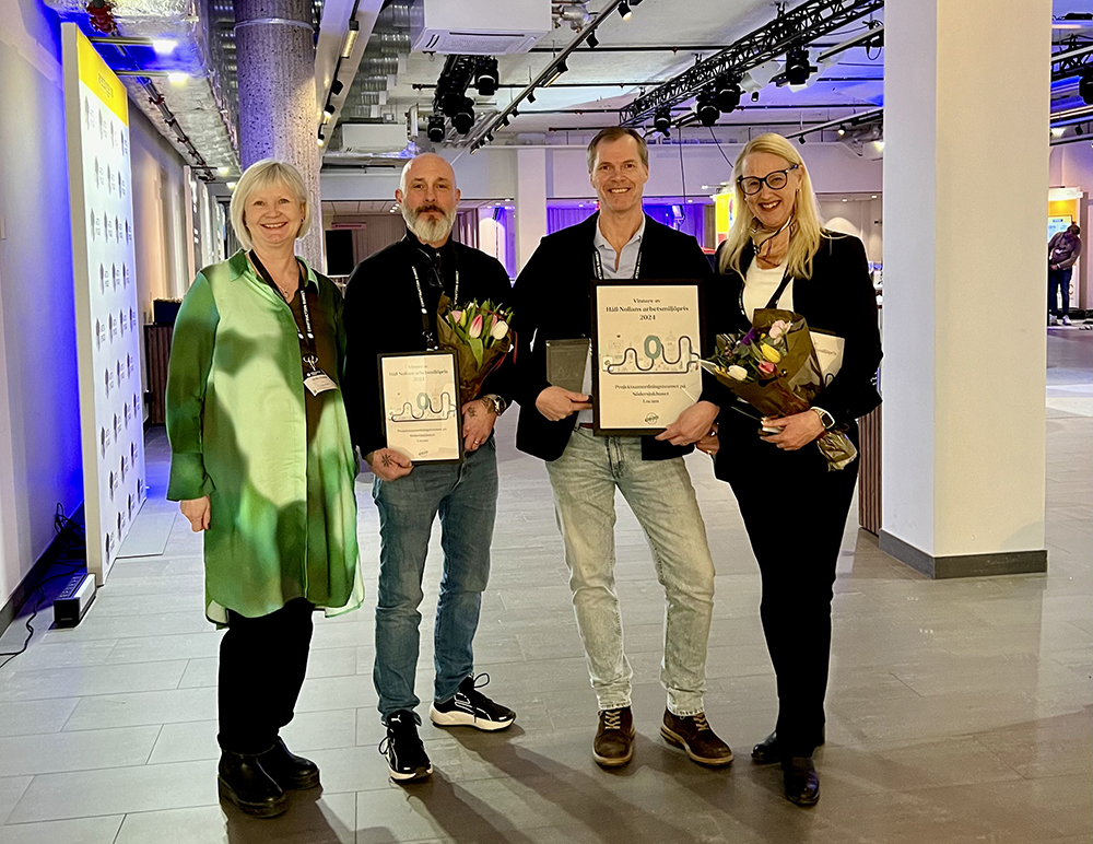 Locum prisas för sitt arbetsmiljöarbete