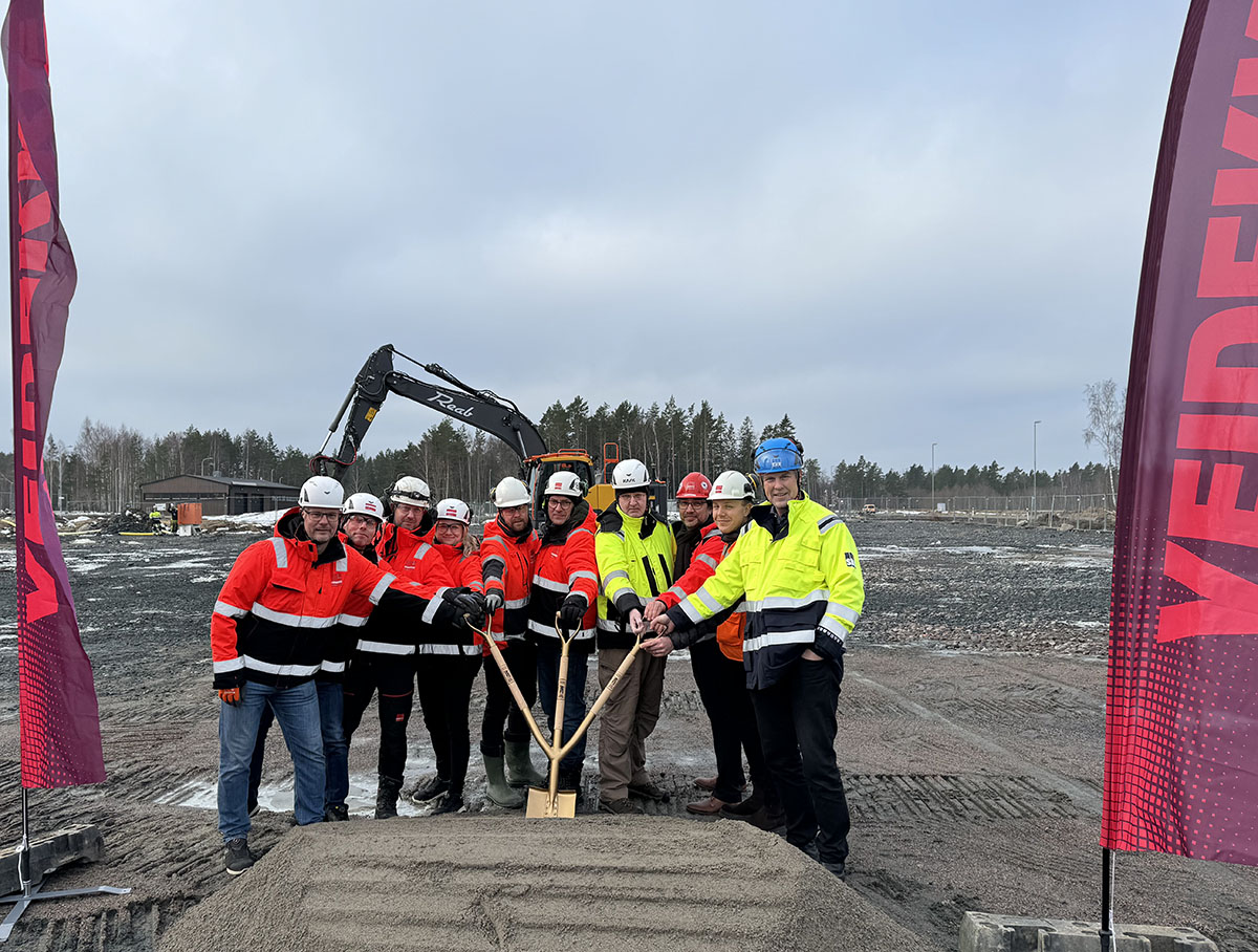 Byggstart för SKB:s nya kontor i Forsmark