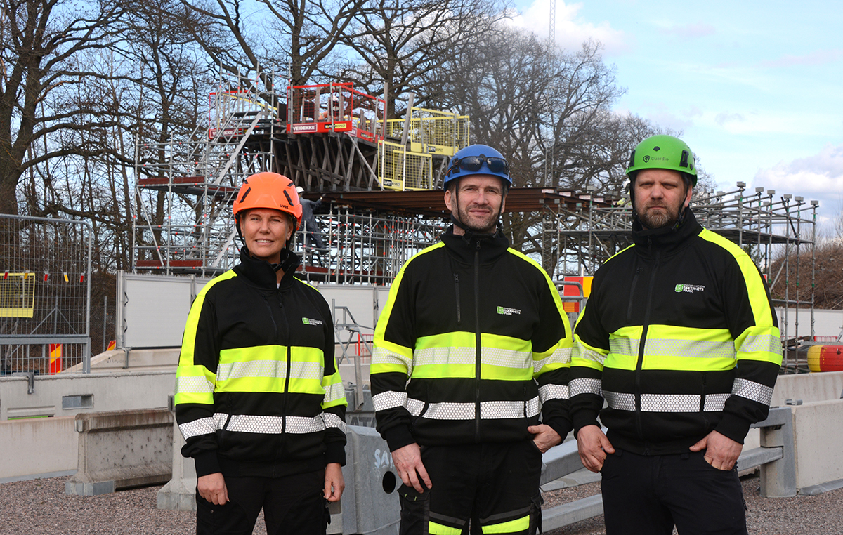 Säkerhetsparken på Nordbygg för första gången