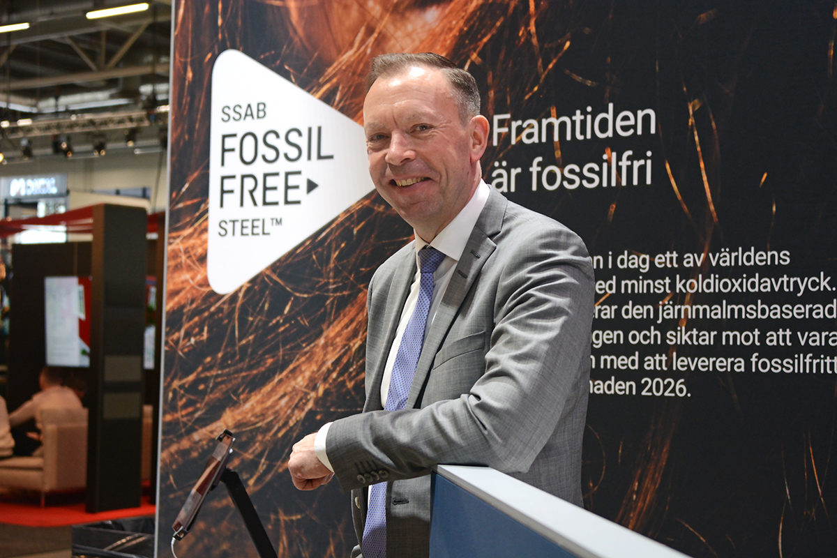 SSAB skalar upp fossilfritt stål