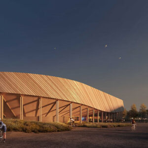 De ritar velodrom i trä