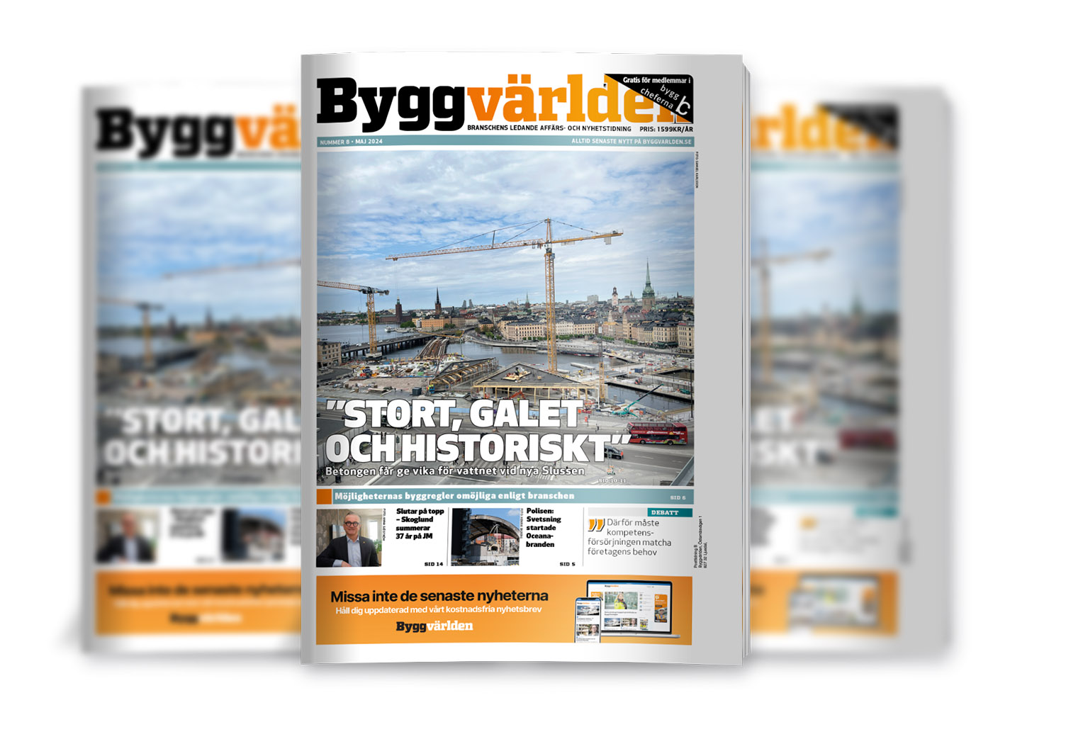 Nytt nummer av Byggvärlden