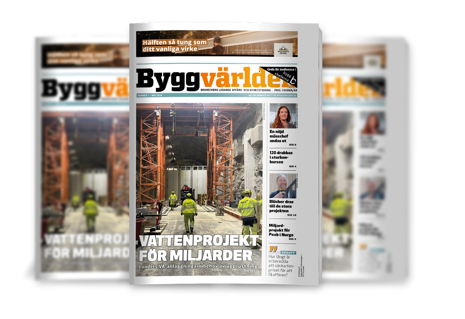 Nytt nummer av Byggvärlden
