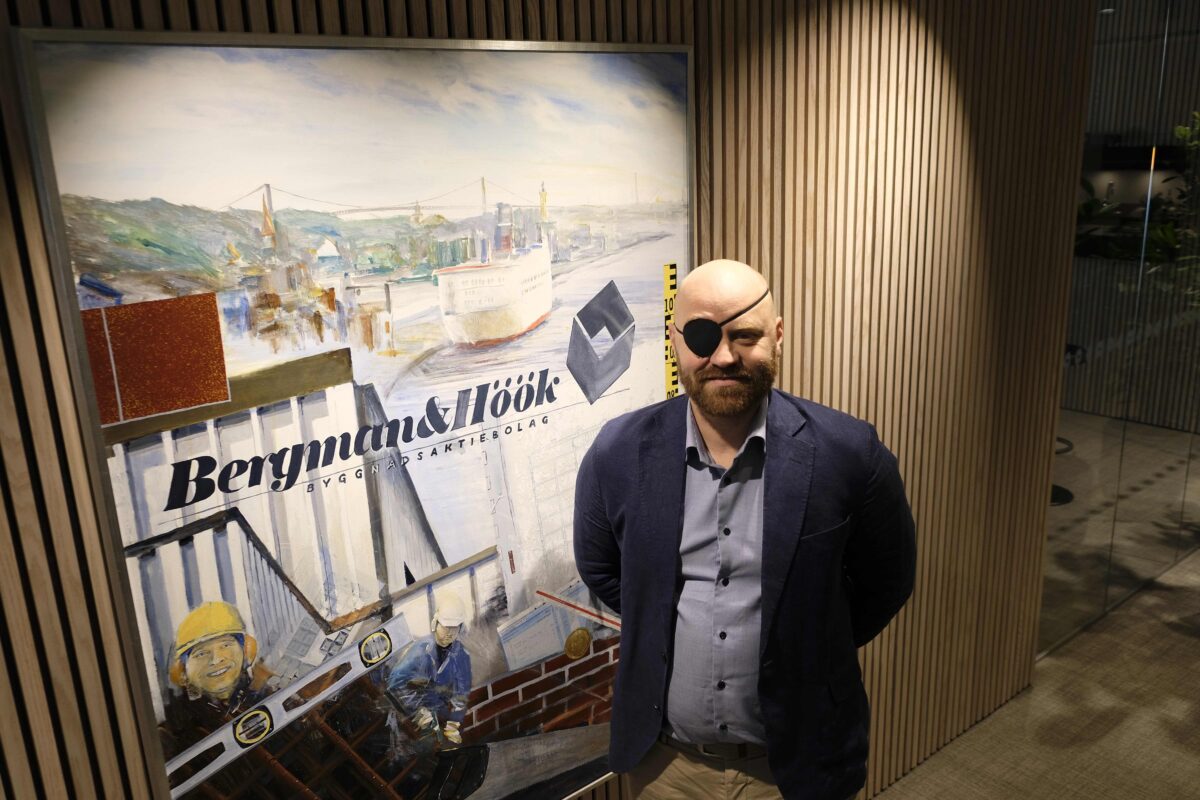 Mattias Klysing är vd på Bergman och Höök. Foto: Henrik Ekberg