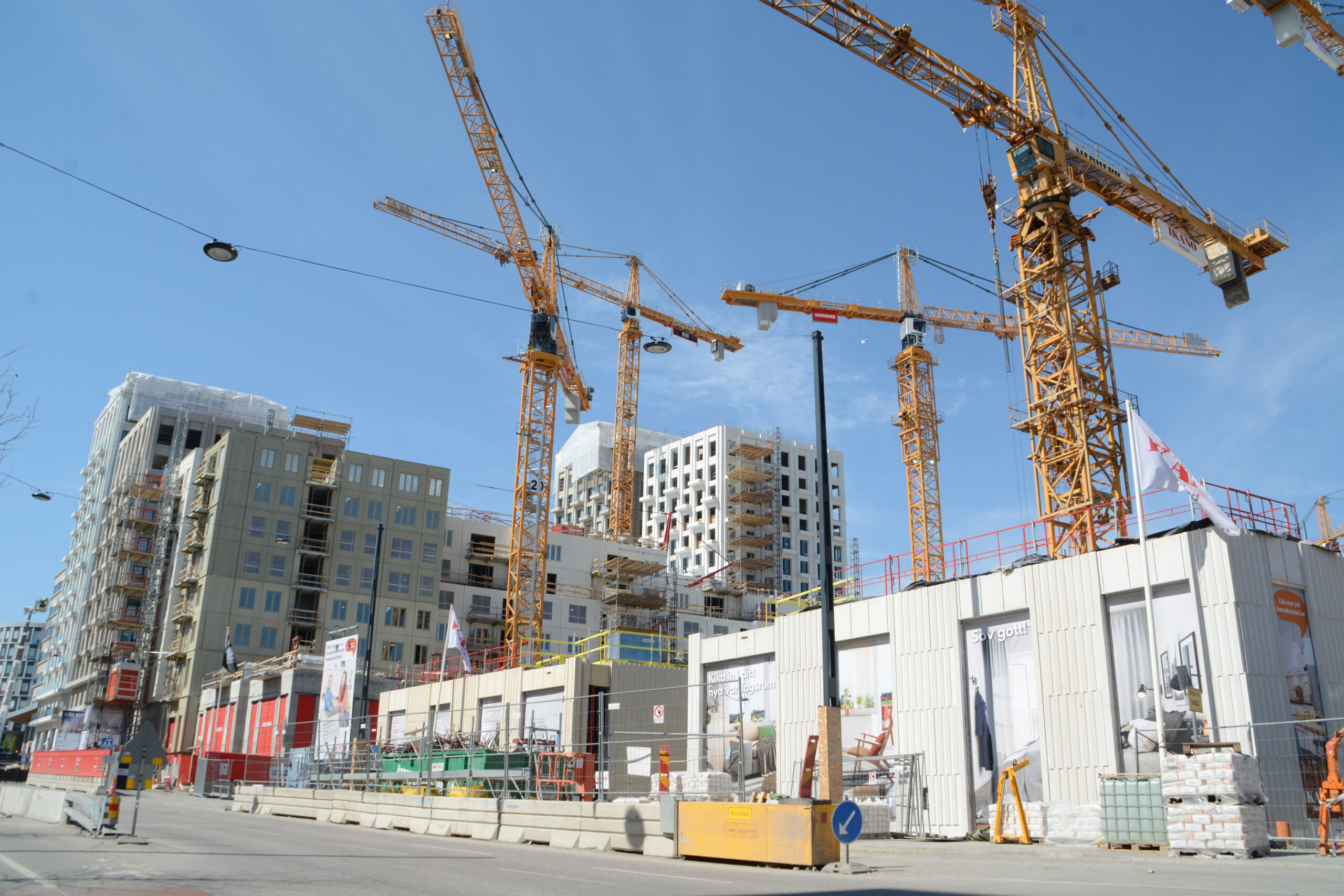 Sviktande siffror för byggbranschen