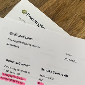 Serneke sämst i klassen – flest ärenden hos Kronofogden
