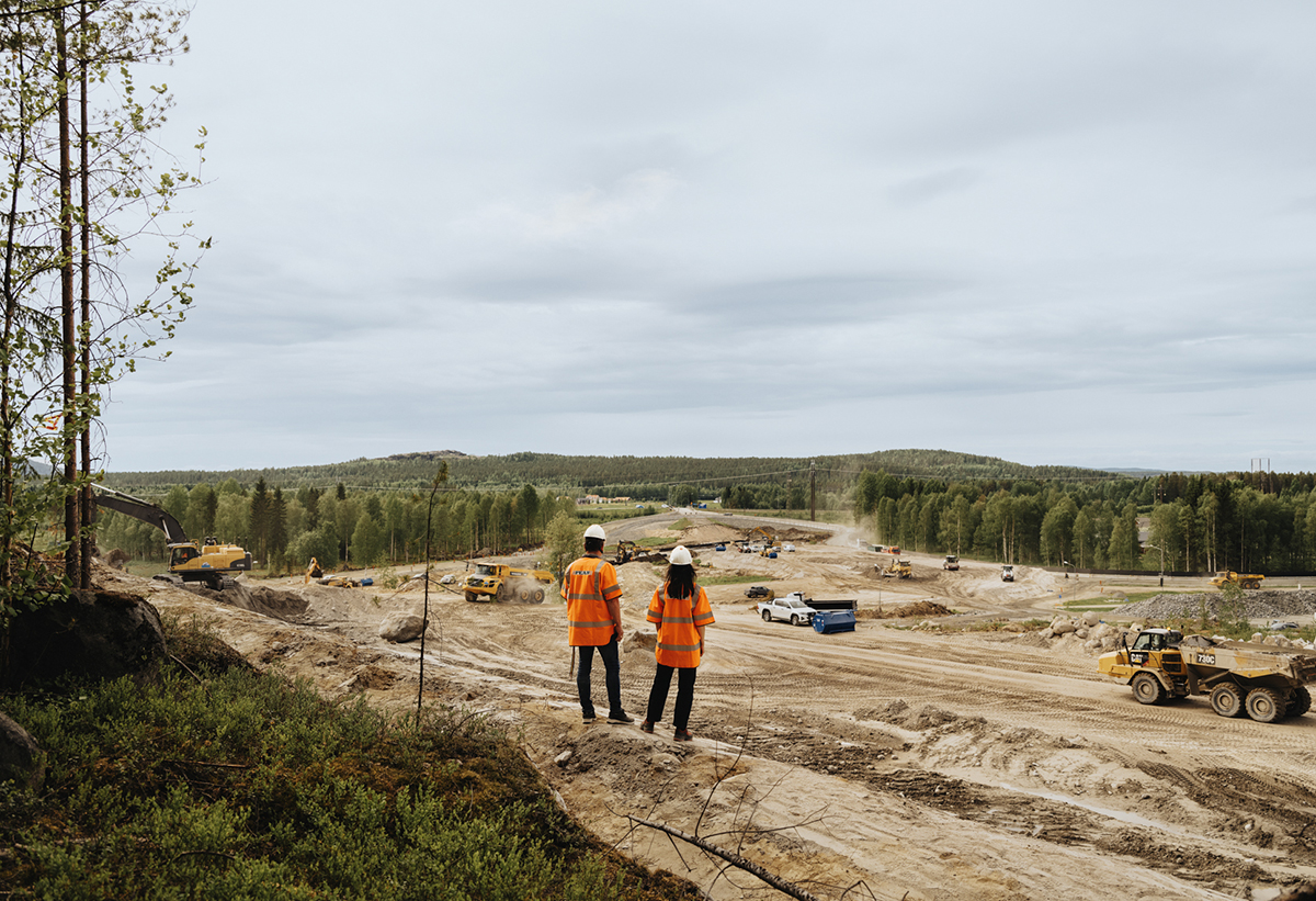 Peab bygger infrastruktur till Bodens stora industrisatsning