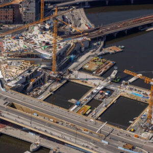 Slussen befrias från betongen
