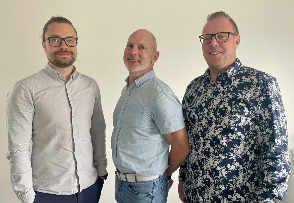 Robin Winkvist, Peter Norrman och Magnus Wictorsson börjar på Smidmek