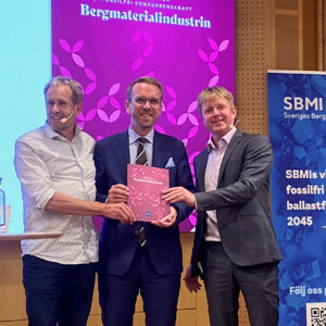 Bergmaterialindustrin har släppt den uppgraderade färdplanen