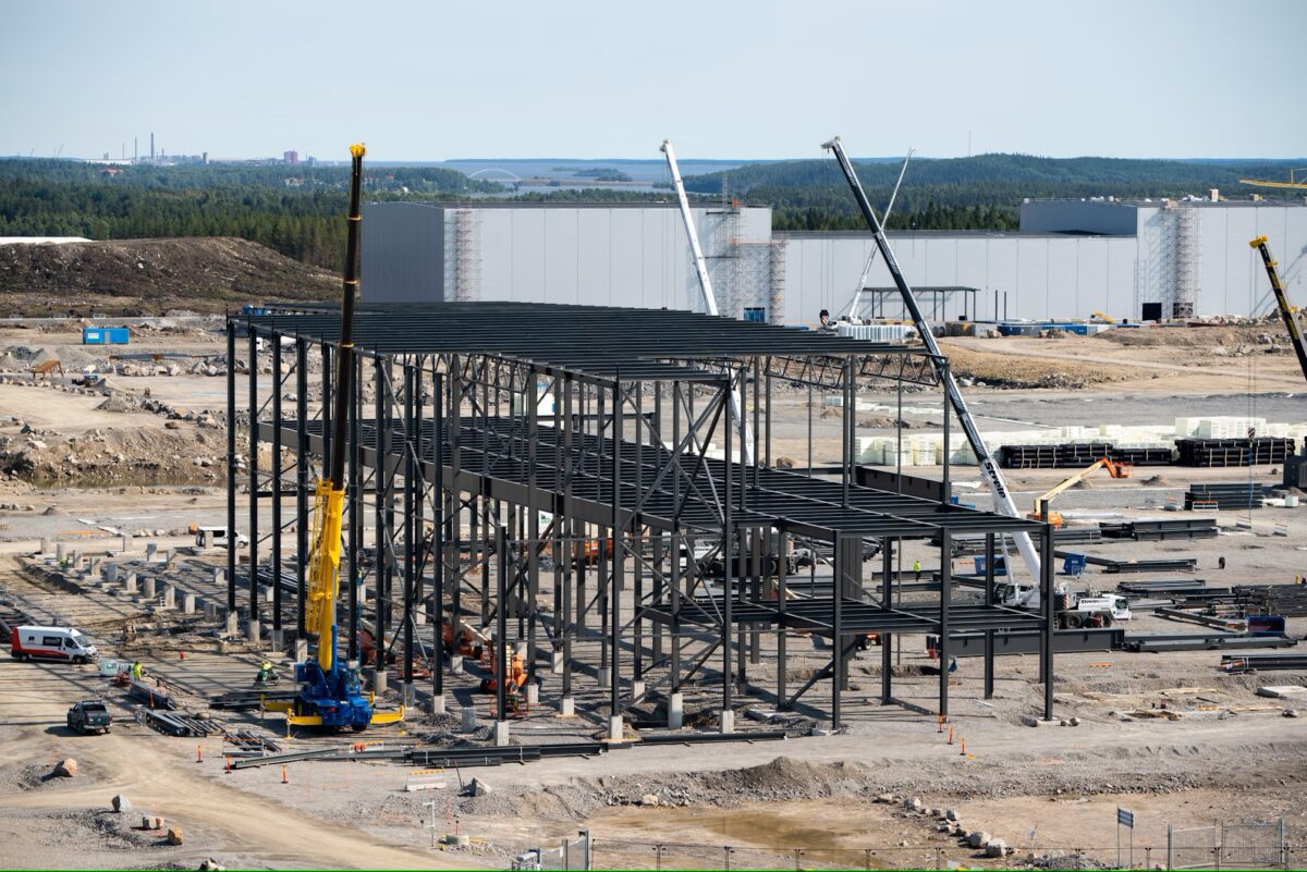 Northvolts dotterbolag Northvolt 1 Expansion försattes för ett par veckor sedan i konkurs. Foto: Northvolt