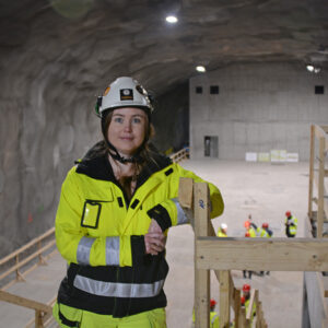 Station Sofia tar form – 100 meter under marken