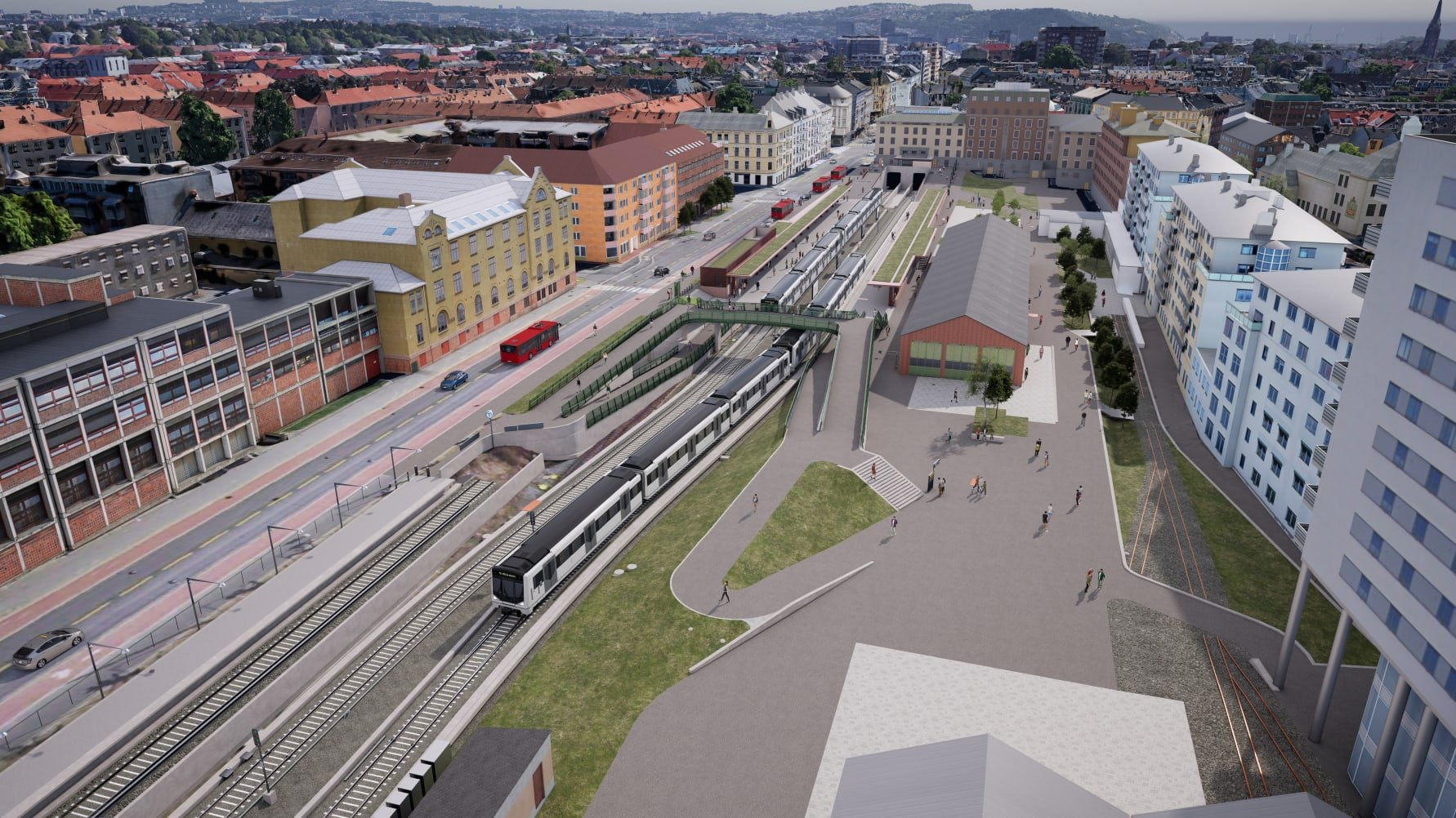 NCC renoverar tunnelbanestation i Oslo